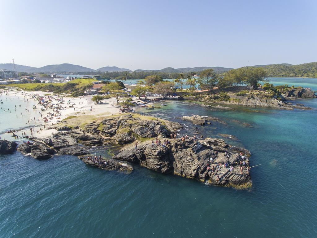 Passagem Concept Hotel E Spa Cabo Frio Exterior foto Aerial view of the beach